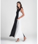 Vestido colorblock