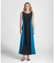 Vestido colorblock