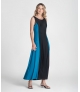 Vestido colorblock