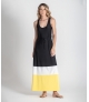 Vestido tricolor