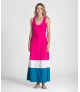 Vestido tricolor
