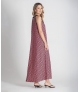 Vestido com contraste padrão R