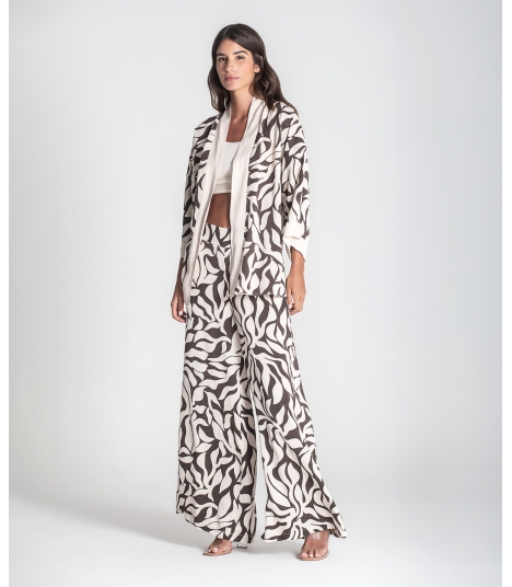 Kimono com padrão