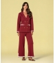 Blazer com botões dourados