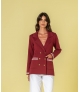 Blazer com botões dourados