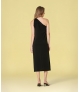 Vestido comprido riscas