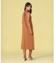 Vestido comprido riscas