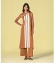 Vestido comprido riscas