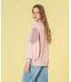Camisola com lantejoulas