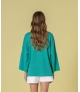 Camisola corações em relevo