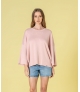 Camisola corações em relevo