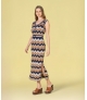 Vestido zigzag