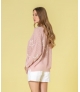 Camisola perfurada estrelas