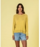 Camisola decote redondo