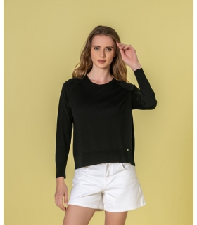 Camisola decote redondo