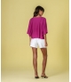 Camisola oversize decote redondo