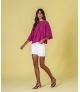 Camisola oversize decote redondo