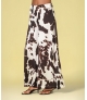 Calças largas animal print