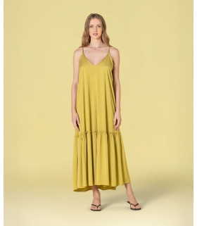 Vestido alças finas