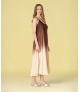 Vestido bicolor