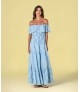 Vestido bordado inglês