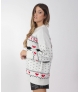 Camisola Merry Christmas cor Cru