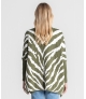 Casaco animal print