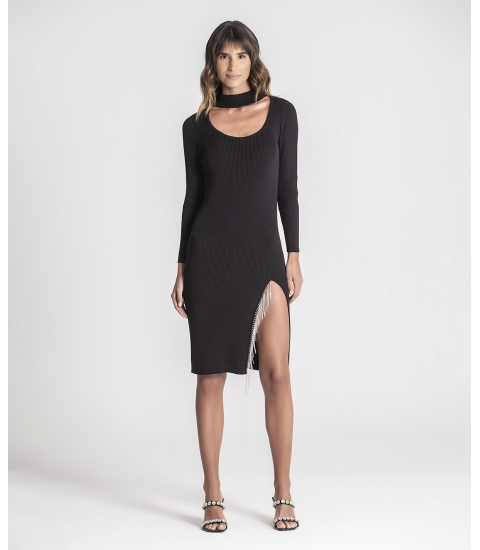 Vestido canelado