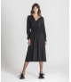 Vestido com pontos brilhantes